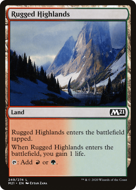 Rugged Highlands (249) — Core Set 2021