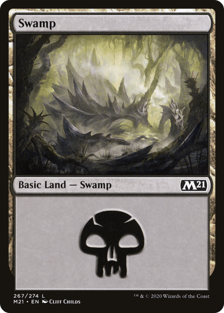 Swamp (267) — Core Set 2021