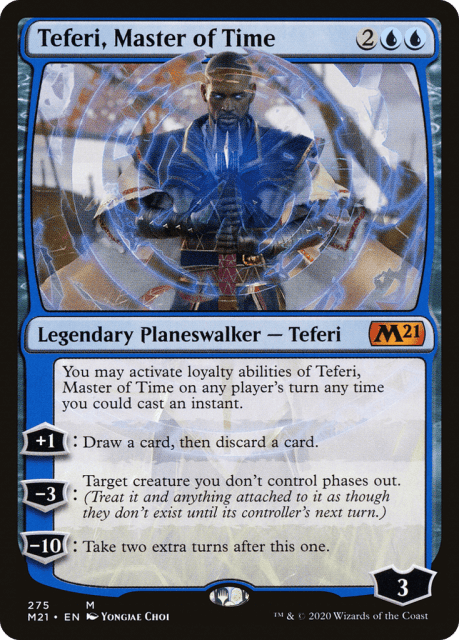 Teferi, Master of Time (275) — Core Set 2021
