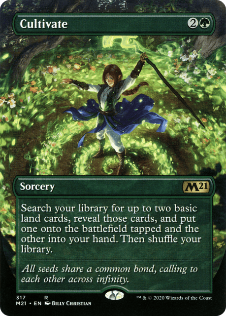 Cultivate (317) — Core Set 2021