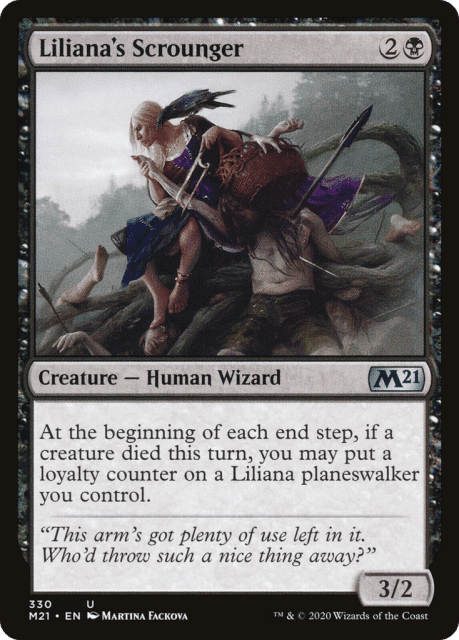 Liliana's Scrounger (330) — Core Set 2021