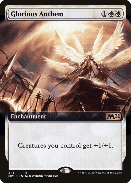 Glorious Anthem (341) — Core Set 2021