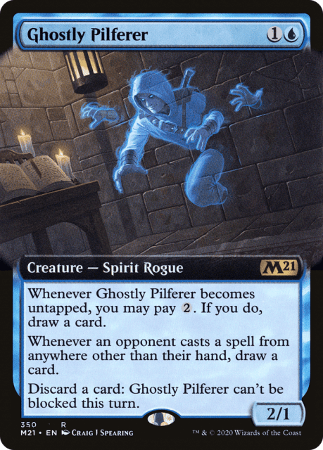 Ghostly Pilferer (350) — Core Set 2021