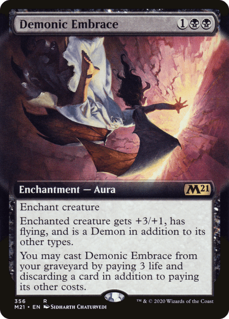 Demonic Embrace (356) — Core Set 2021