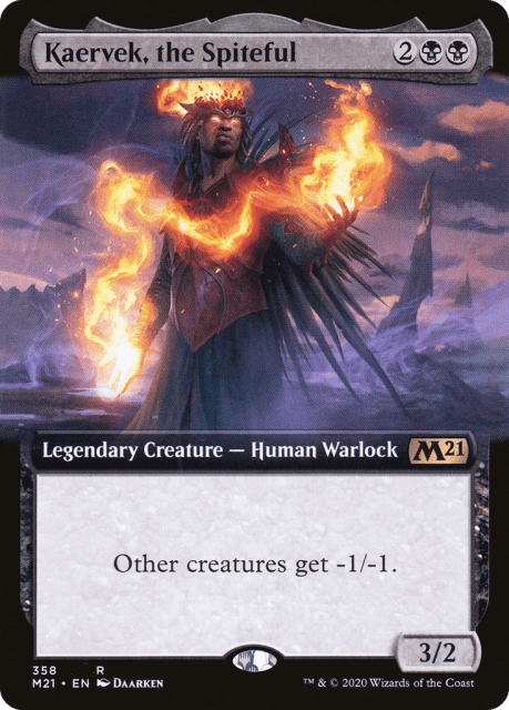 Kaervek, the Spiteful (358) — Core Set 2021