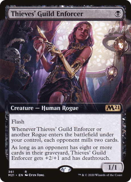 Thieves' Guild Enforcer (361) — Core Set 2021