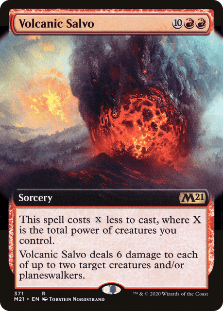 Volcanic Salvo (371) — Core Set 2021