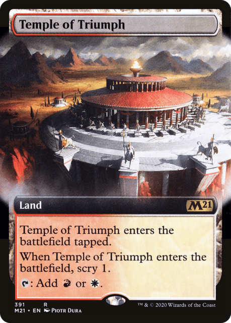 Temple of Triumph (391) — Core Set 2021