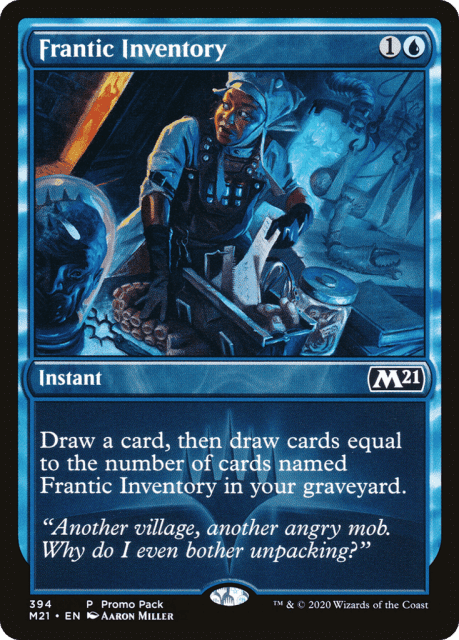 Frantic Inventory (394) — Core Set 2021
