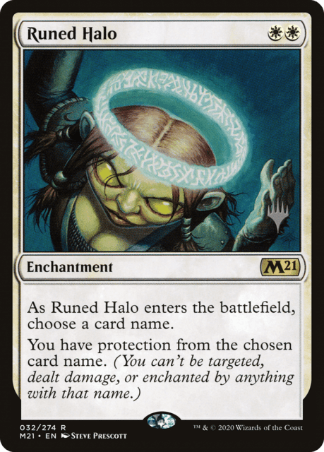 Runed Halo (32) — Core Set 2021 Promos