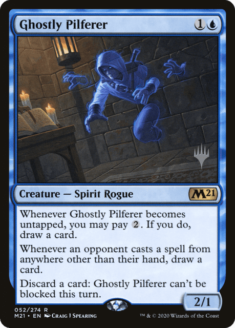 Ghostly Pilferer (52) — Core Set 2021 Promos