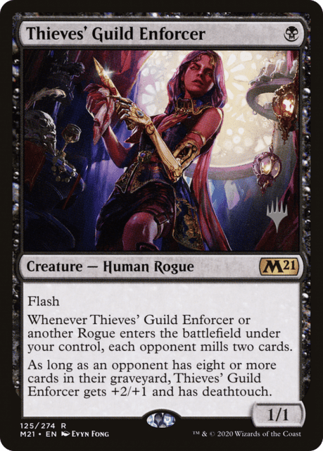 Thieves' Guild Enforcer (125) — Core Set 2021 Promos
