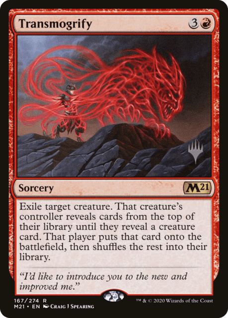 Transmogrify (167) — Core Set 2021 Promos
