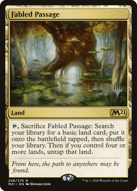 Fabled Passage (246) — Core Set 2021 Promos