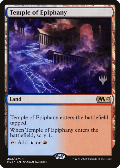 Temple of Epiphany (252) — Core Set 2021 Promos