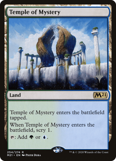 Temple of Mystery (254) — Core Set 2021 Promos