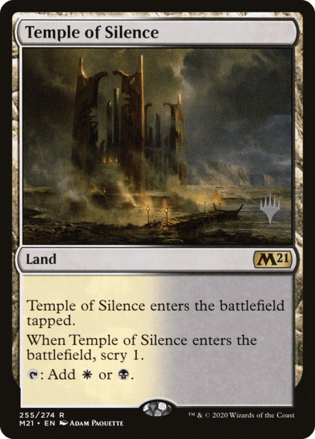 Temple of Silence (255) — Core Set 2021 Promos