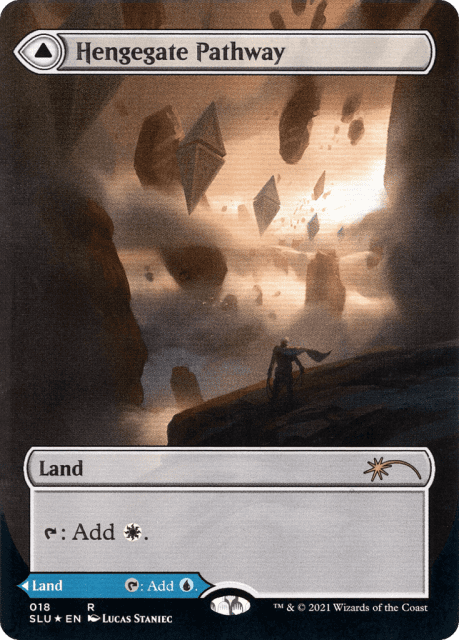 Hengegate Pathway // Mistgate Pathway (18) — Secret Lair: Ultimate Edition