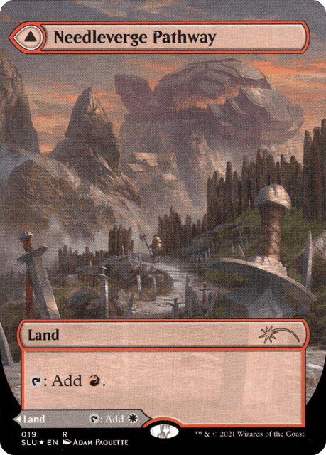 Needleverge Pathway // Pillarverge Pathway (19) — Secret Lair: Ultimate Edition