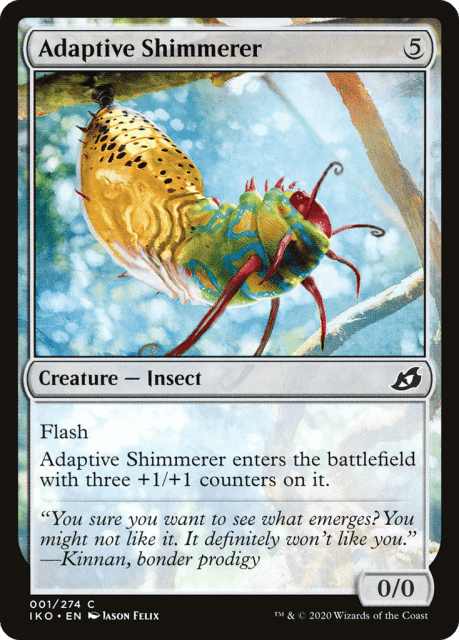 Adaptive Shimmerer (1) — Ikoria: Lair of Behemoths