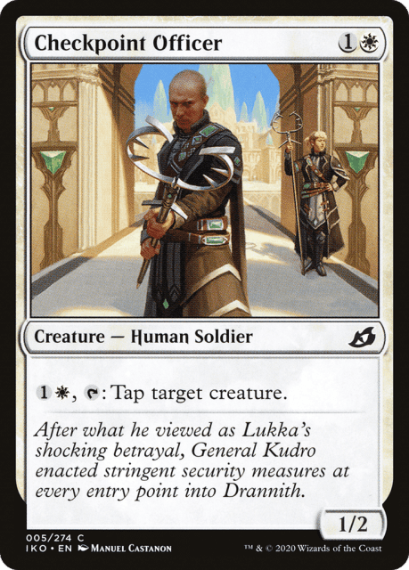 Checkpoint Officer (5) — Ikoria: Lair of Behemoths