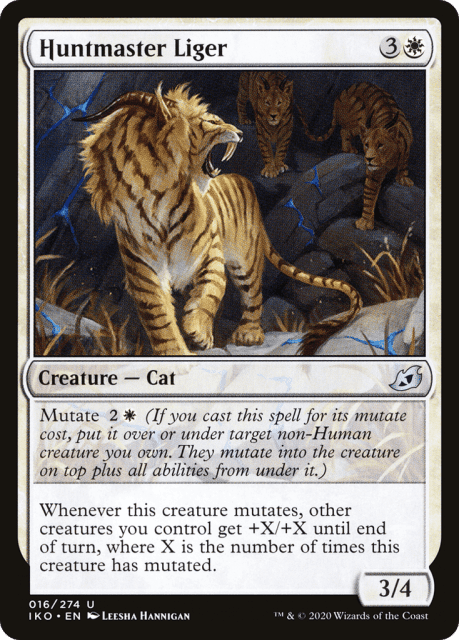 Huntmaster Liger (16) — Ikoria: Lair of Behemoths