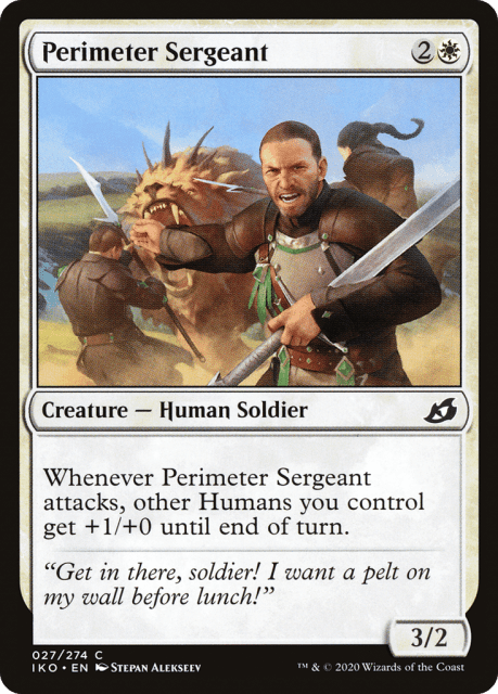 Perimeter Sergeant (27) — Ikoria: Lair of Behemoths