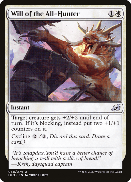Will of the All-Hunter (38) — Ikoria: Lair of Behemoths
