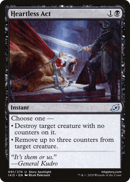 Heartless Act (91) — Ikoria: Lair of Behemoths