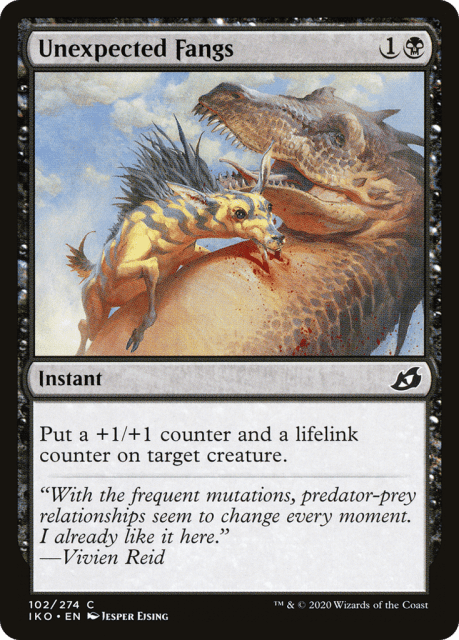 Unexpected Fangs (102) — Ikoria: Lair of Behemoths