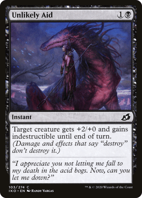 Unlikely Aid (103) — Ikoria: Lair of Behemoths