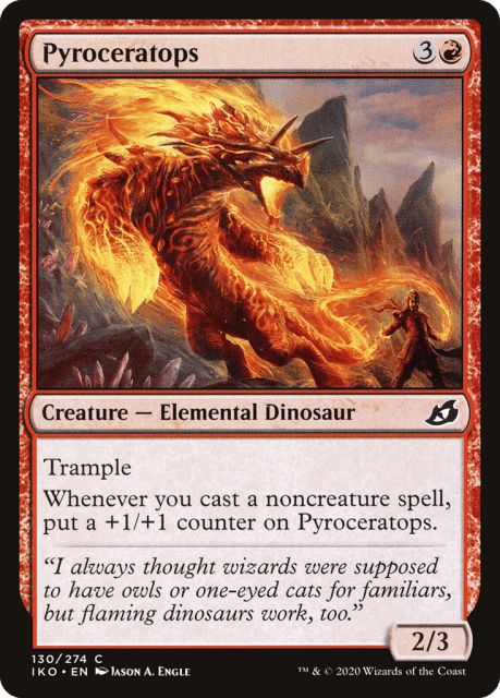 Pyroceratops (130) — Ikoria: Lair of Behemoths