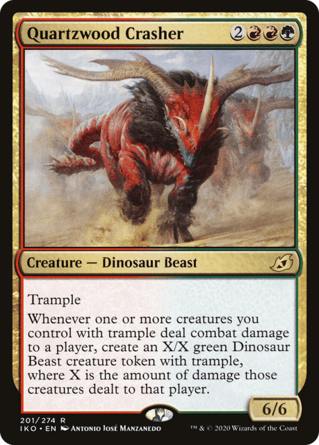 Quartzwood Crasher (201) — Ikoria: Lair of Behemoths