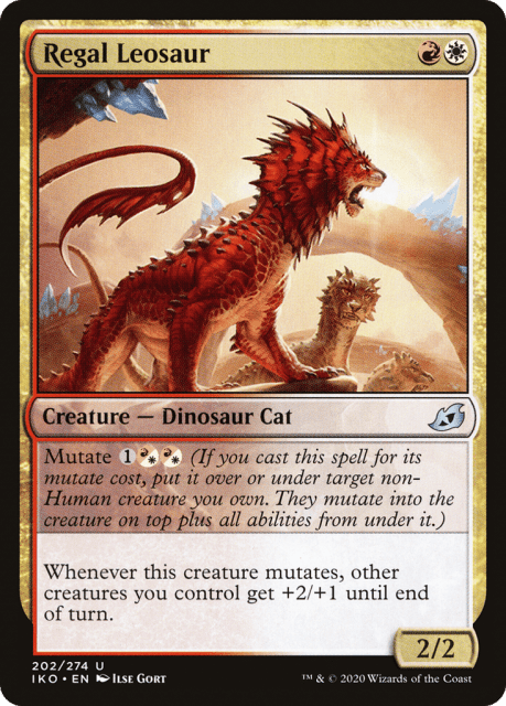 Regal Leosaur (202) — Ikoria: Lair of Behemoths