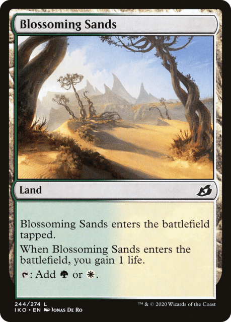 Blossoming Sands (244) — Ikoria: Lair of Behemoths