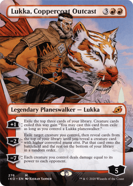 Lukka, Coppercoat Outcast (276) — Ikoria: Lair of Behemoths
