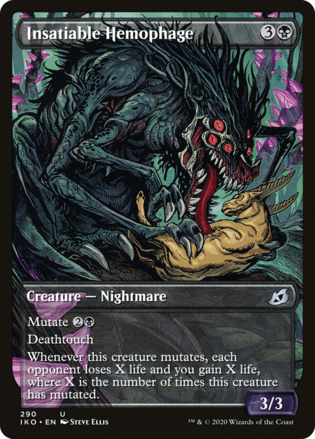 Insatiable Hemophage (290) — Ikoria: Lair of Behemoths