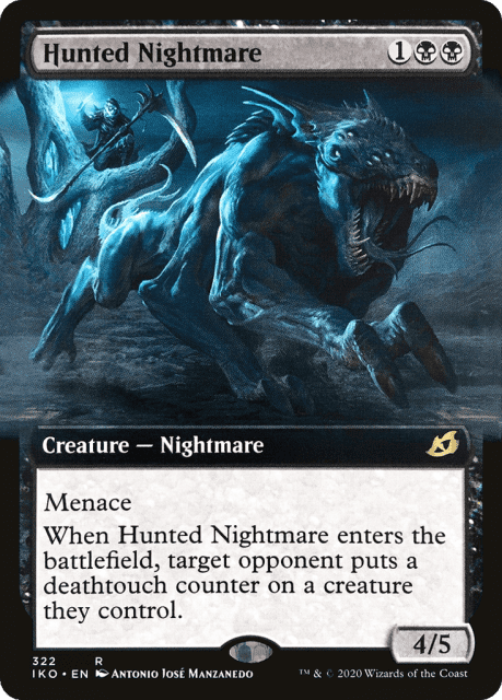 Hunted Nightmare (322) — Ikoria: Lair of Behemoths