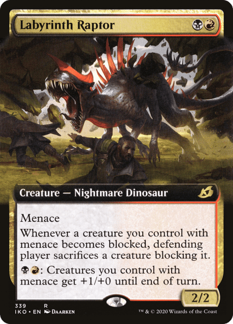 Labyrinth Raptor (339) — Ikoria: Lair of Behemoths