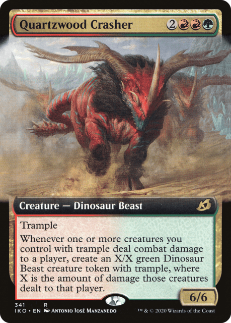 Quartzwood Crasher (341) — Ikoria: Lair of Behemoths