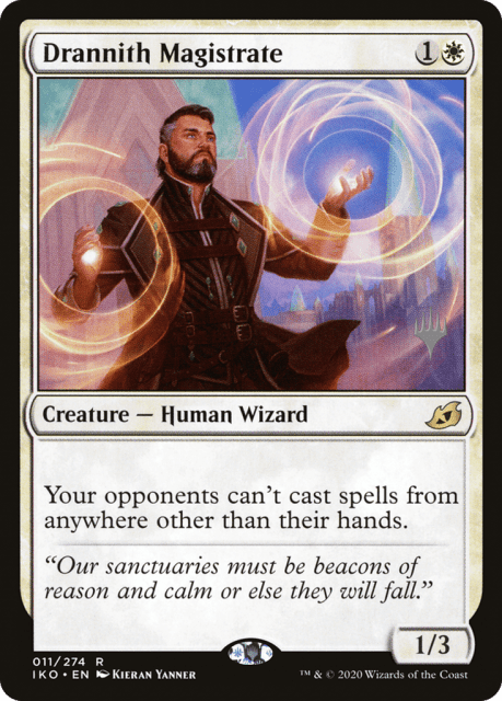 Drannith Magistrate (11) — Ikoria: Lair of Behemoths Promos