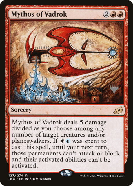 Mythos of Vadrok (127) — Ikoria: Lair of Behemoths Promos