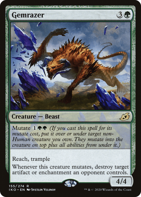 Gemrazer (155) — Ikoria: Lair of Behemoths Promos