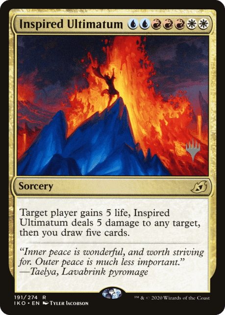 Inspired Ultimatum (191) — Ikoria: Lair of Behemoths Promos