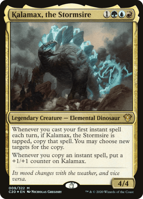 Kalamax, the Stormsire (9) — Commander 2020