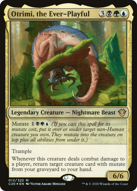 Otrimi, the Ever-Playful (12) — Commander 2020