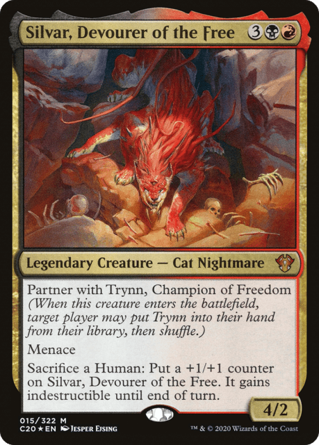 Silvar, Devourer of the Free (15) — Commander 2020