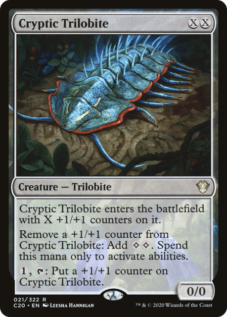 Cryptic Trilobite (21) — Commander 2020