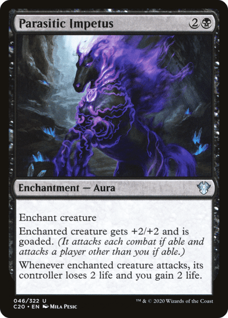 Parasitic Impetus (46) — Commander 2020
