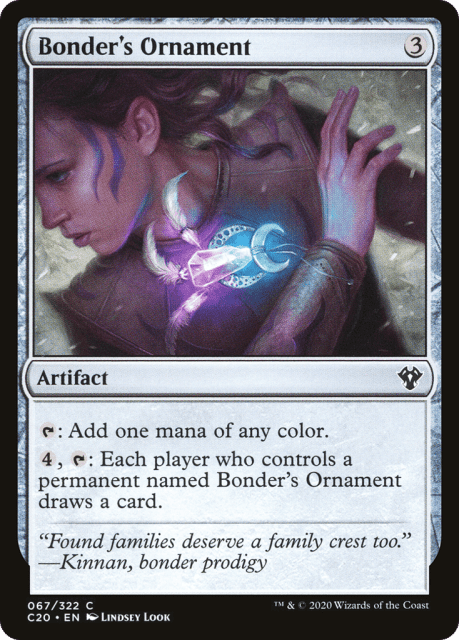Bonder's Ornament (67) — Commander 2020